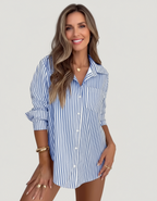 Elle | Elegant striped shirt