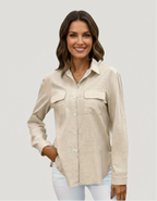 Elle | Everyday cotton linen shirt