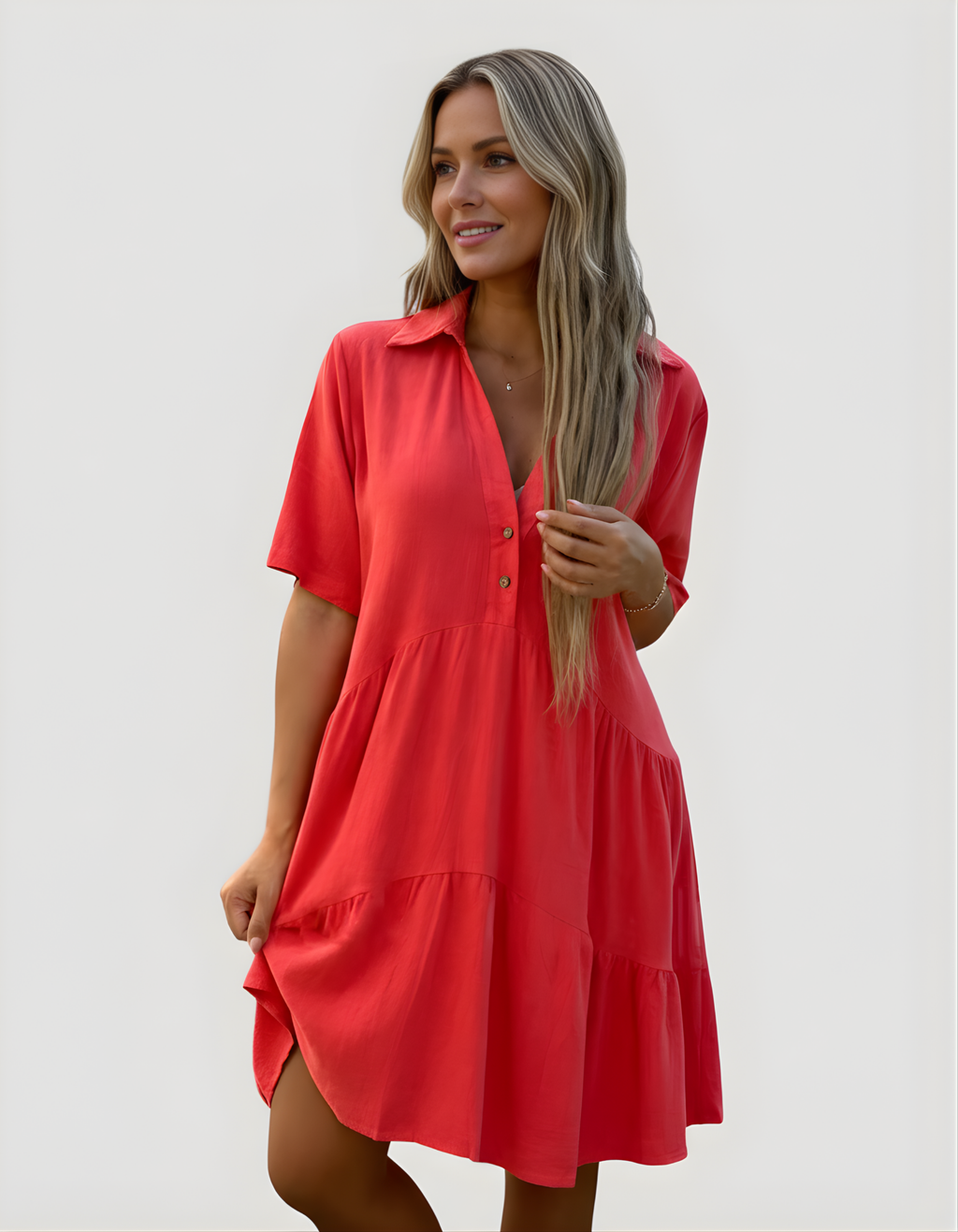 Elle | Casual linen summer dress