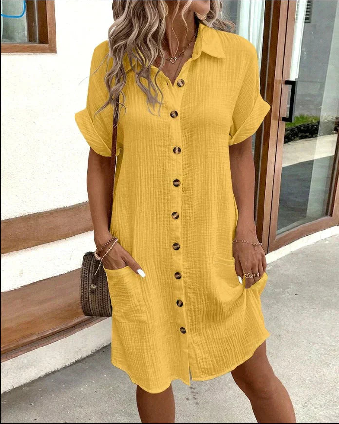 Elle | Oversized polo dress