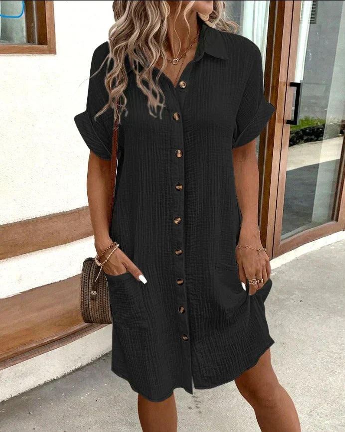 Elle | Oversized polo dress