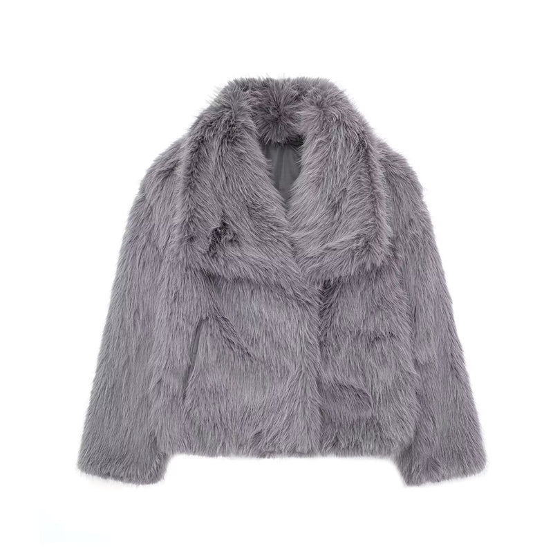 ELLA™ | Luxury Faux Fur Coat
