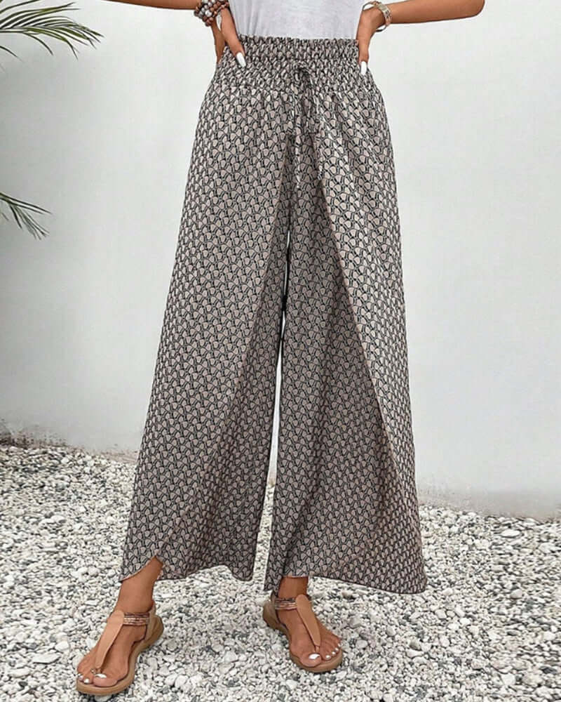 Elle | Elastic trousers