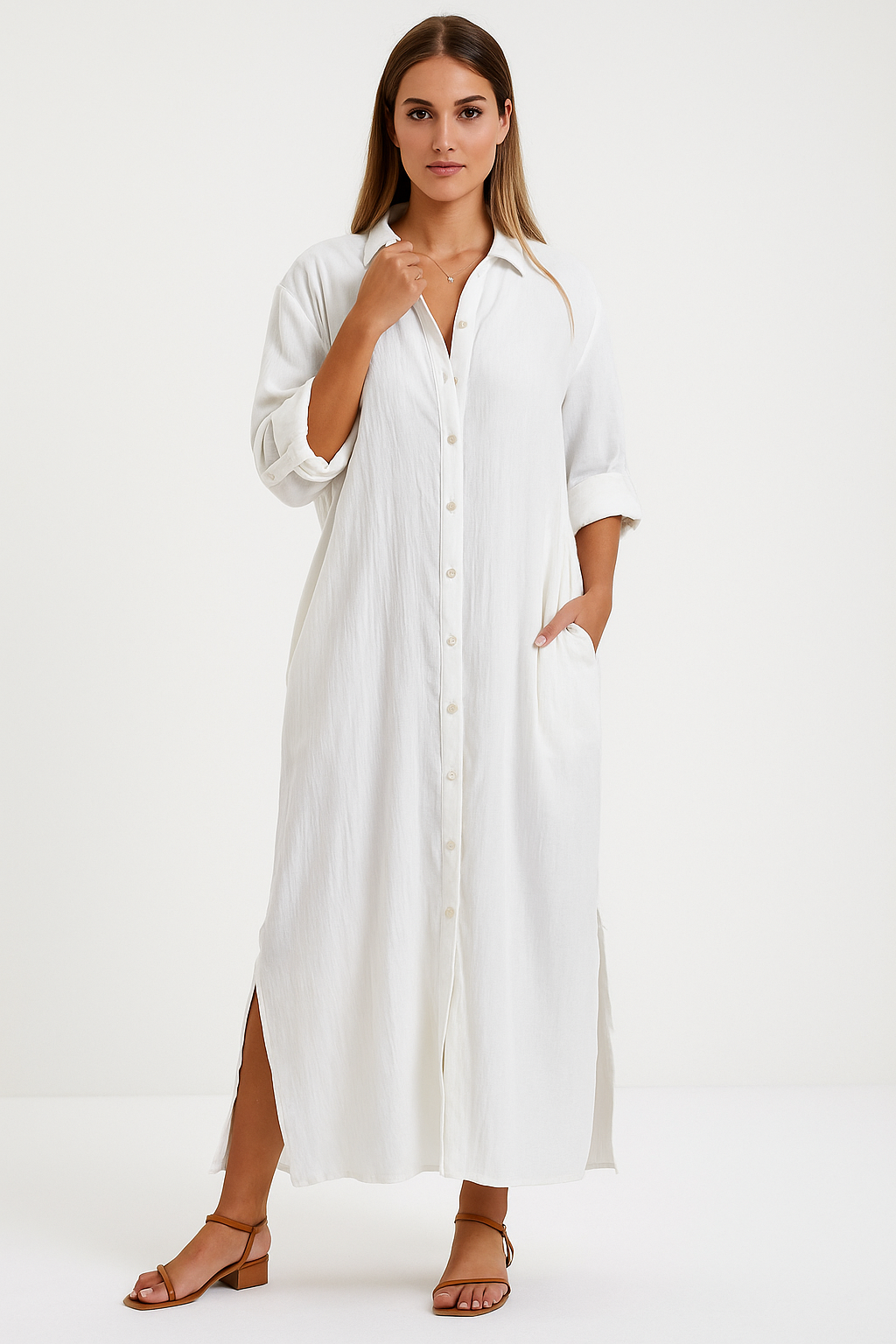 Elle | Stylish everyday shirt dress