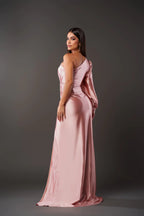 Elle | Satin dress