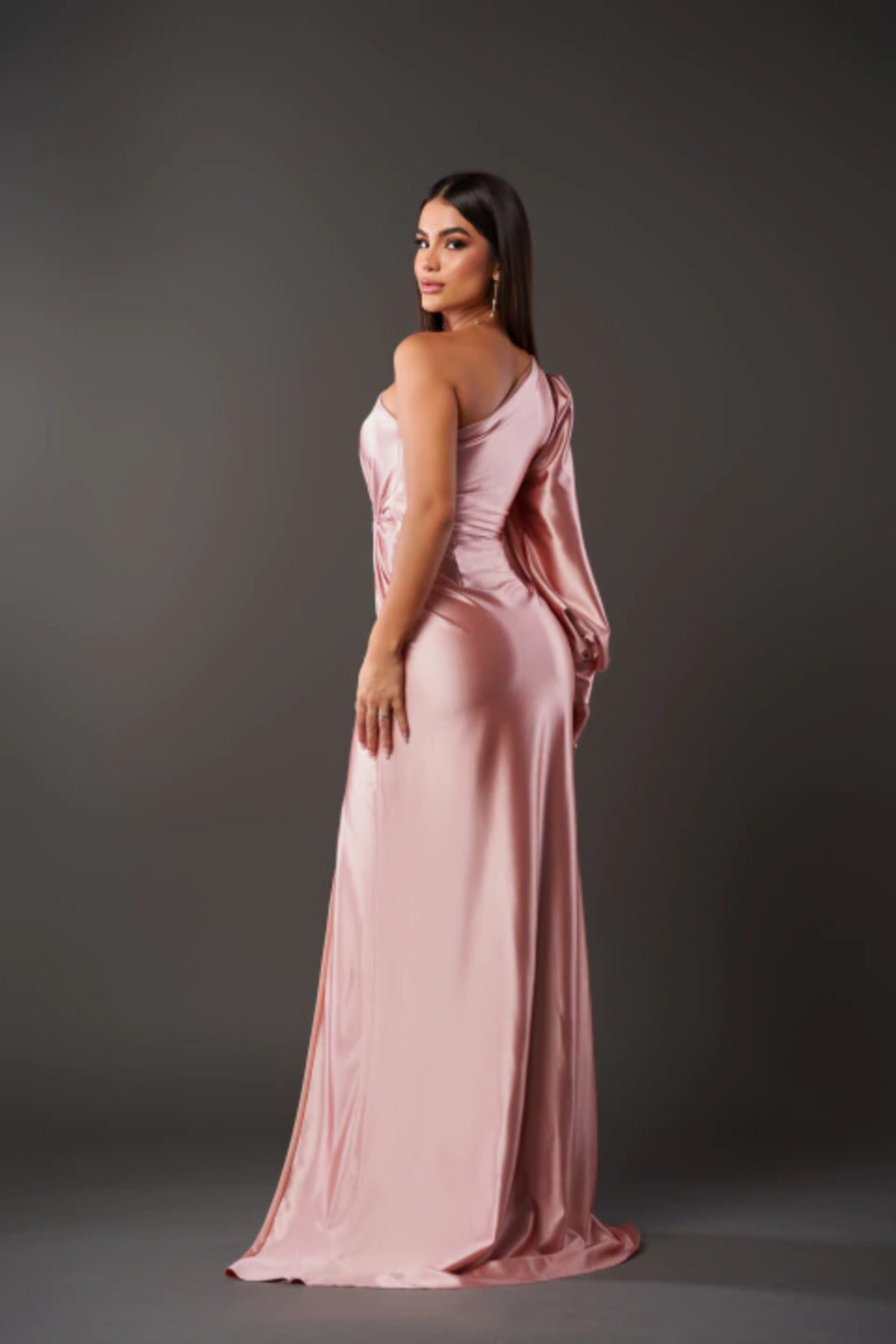 Elle | Satin dress