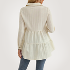 Elle | Elegant ruffled shirt