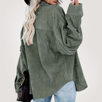 Elle | Stylish corduroy shirt