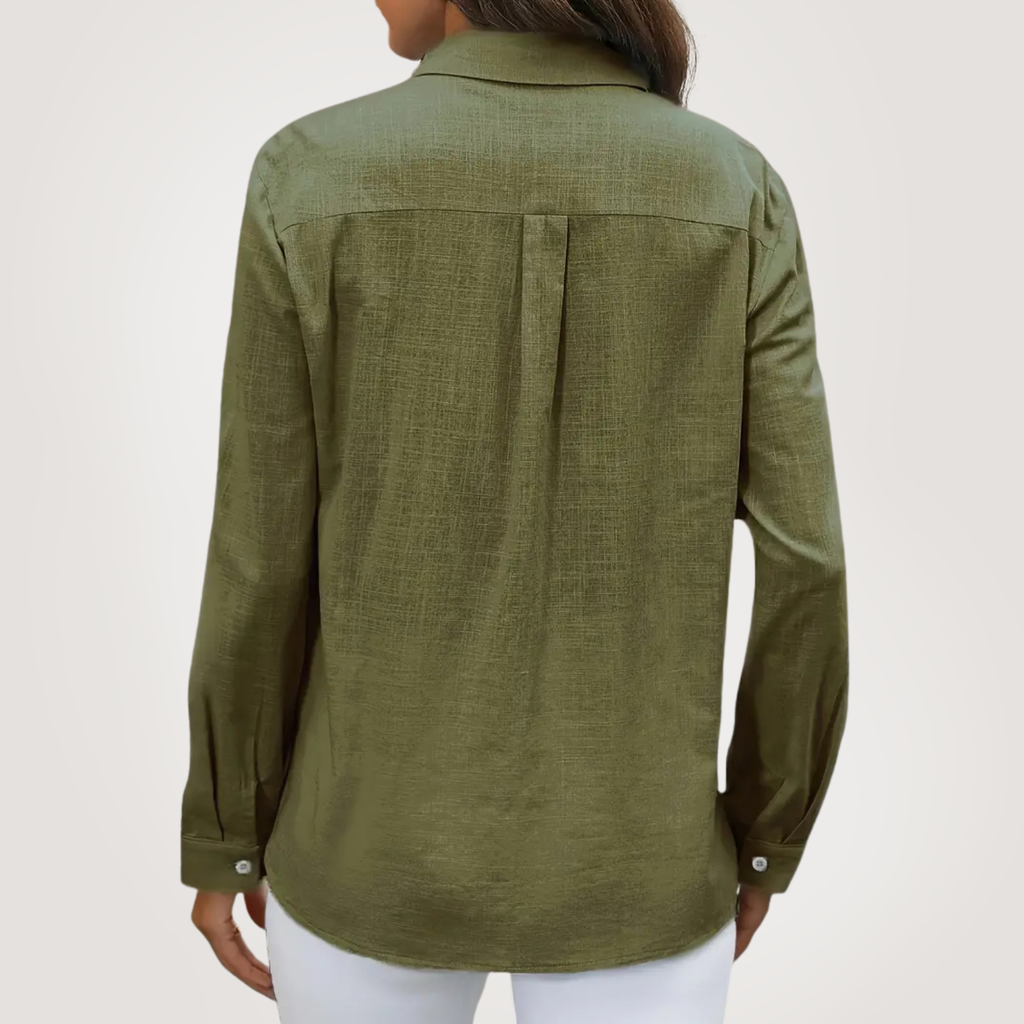 Elle | Everyday cotton linen shirt