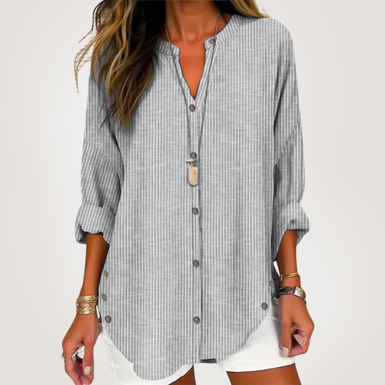 Elle | Elegant boho shirt