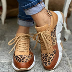 Elle | Stylish sneakers in leopard print