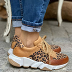 Elle | Stylish sneakers in leopard print