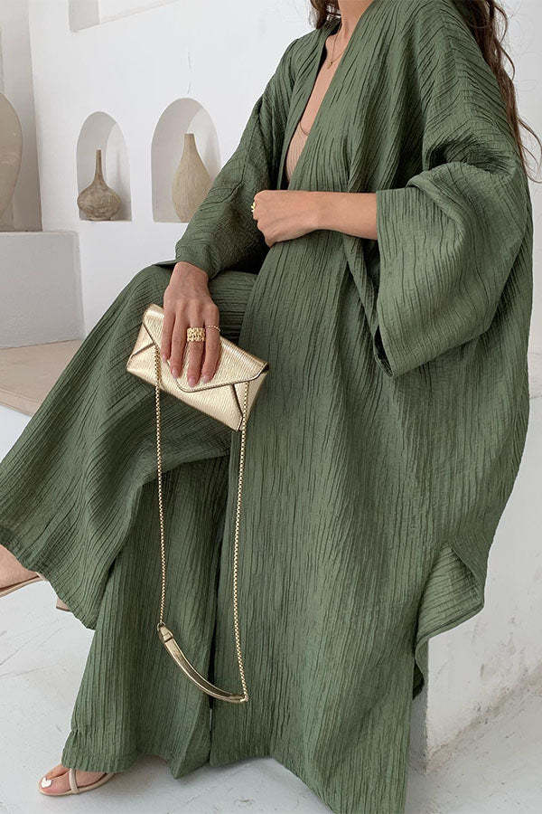 KATRINE™ | Elegant Cardigan and Trouser Set