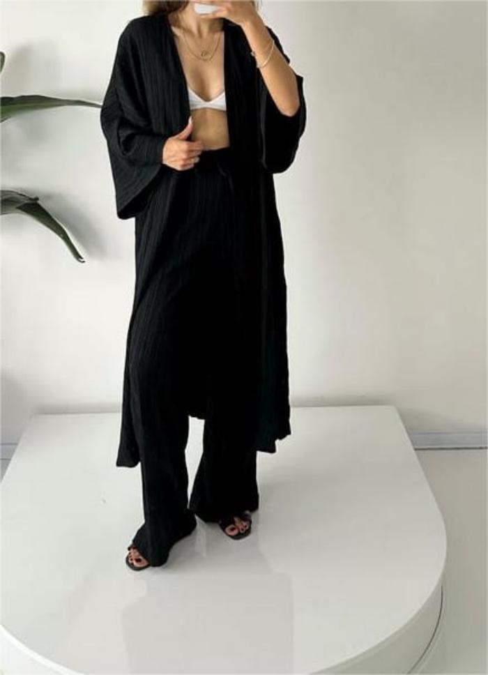 KATRINE™ | Elegant Cardigan and Trouser Set
