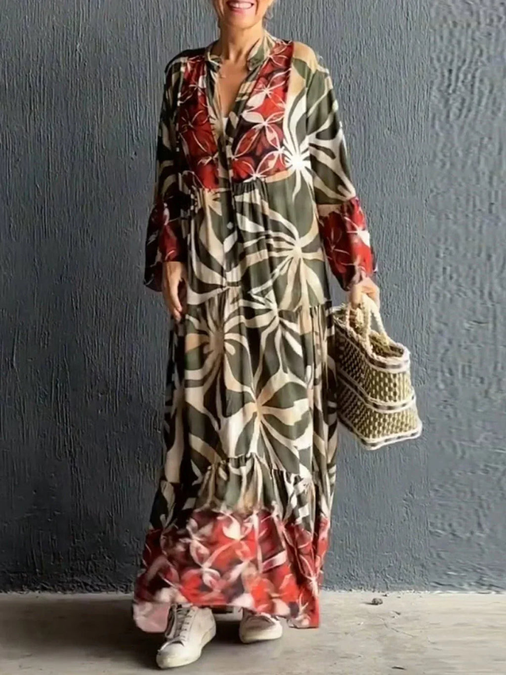Elle | Flowing boho dress