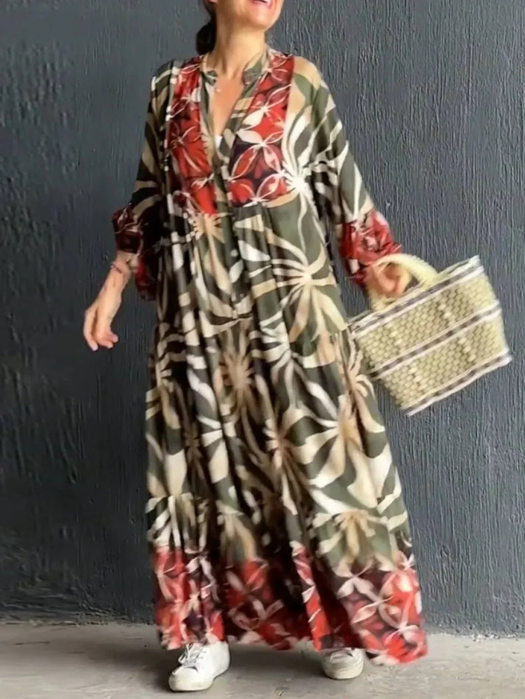 Elle | Flowing boho dress